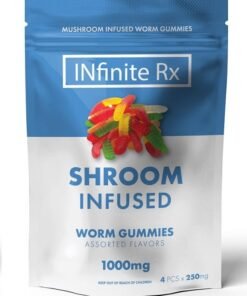 Infinite RX Shroom Infused Worm Gummies 100mg